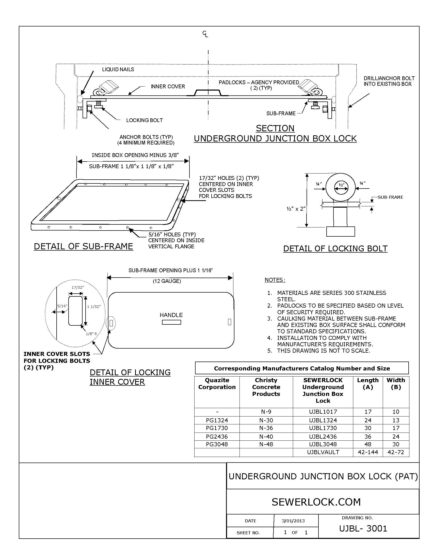 Underground Junk Box Diagram  